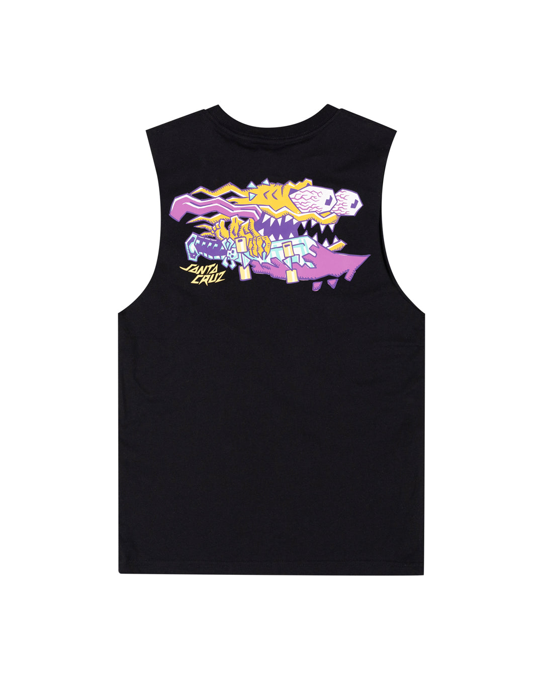 Santa Cruz Meek Scratched Slasher Muscle Tee Black