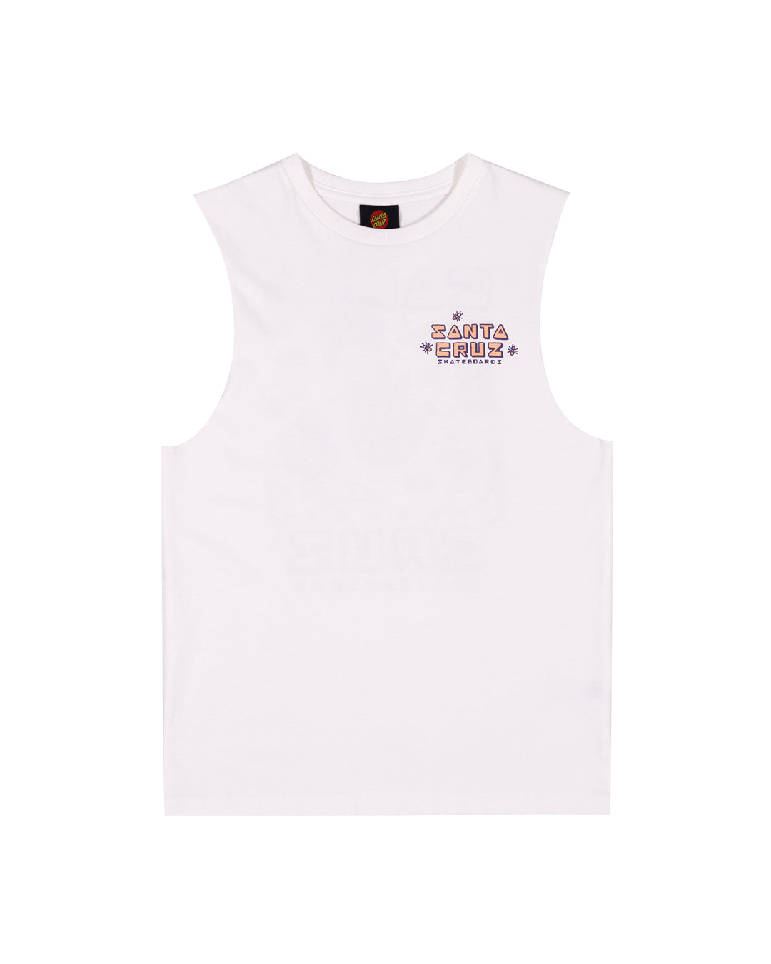 Santa Cruz Tripper Muscle Tee White