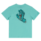 Santa Cruz Opus Screaming Hand Tee Teal