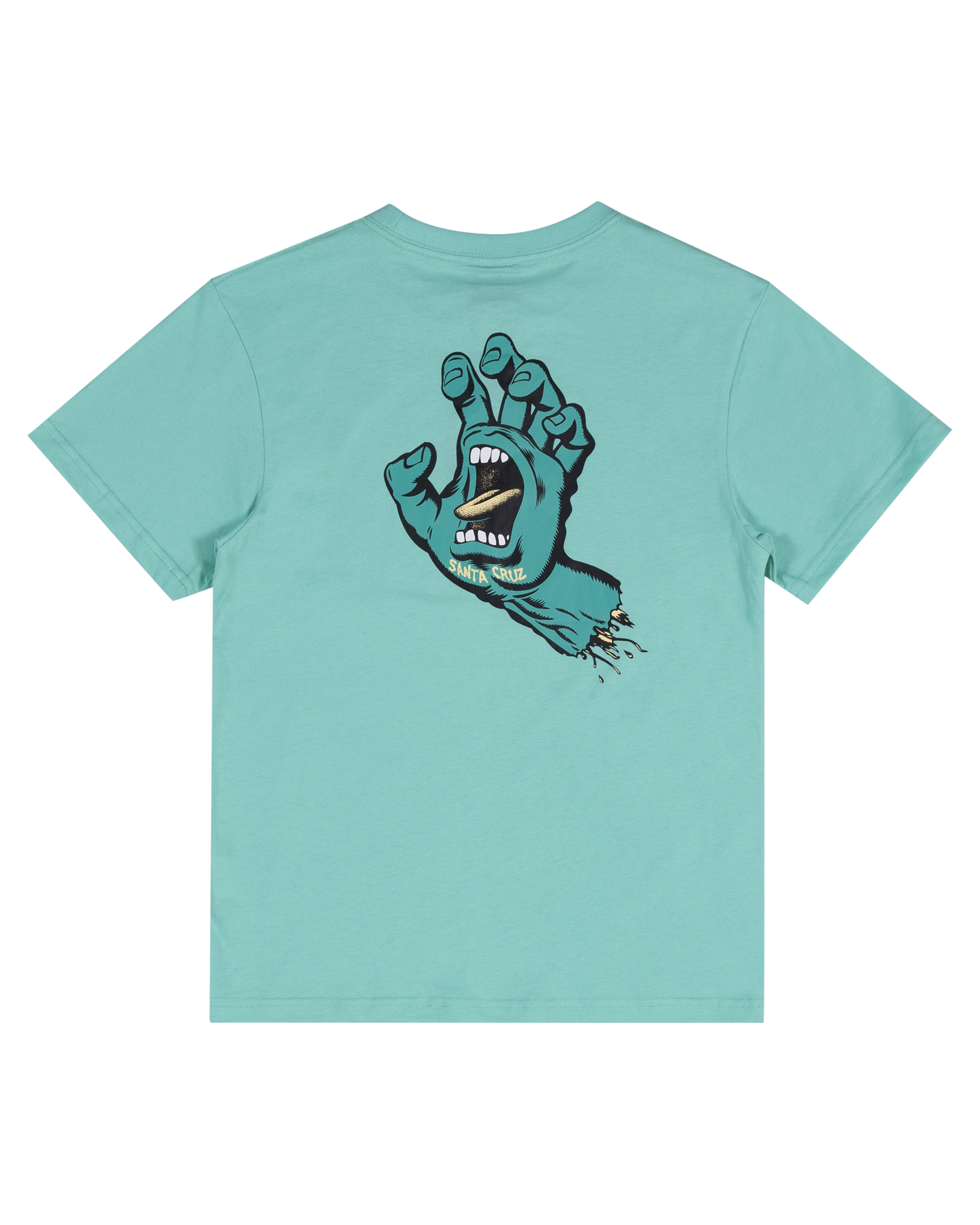 Santa Cruz Opus Screaming Hand Tee Teal