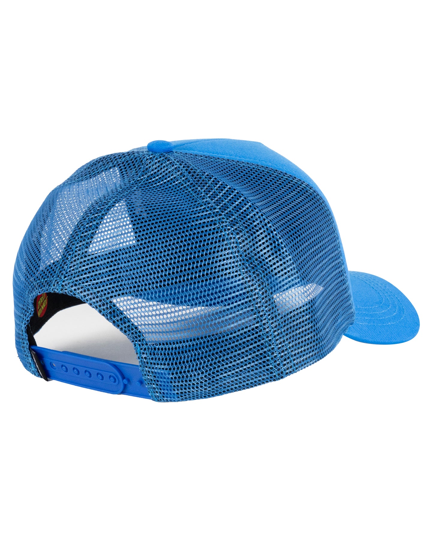 Santa Cruz Flame Ringed Dot Trucker Cap Blue