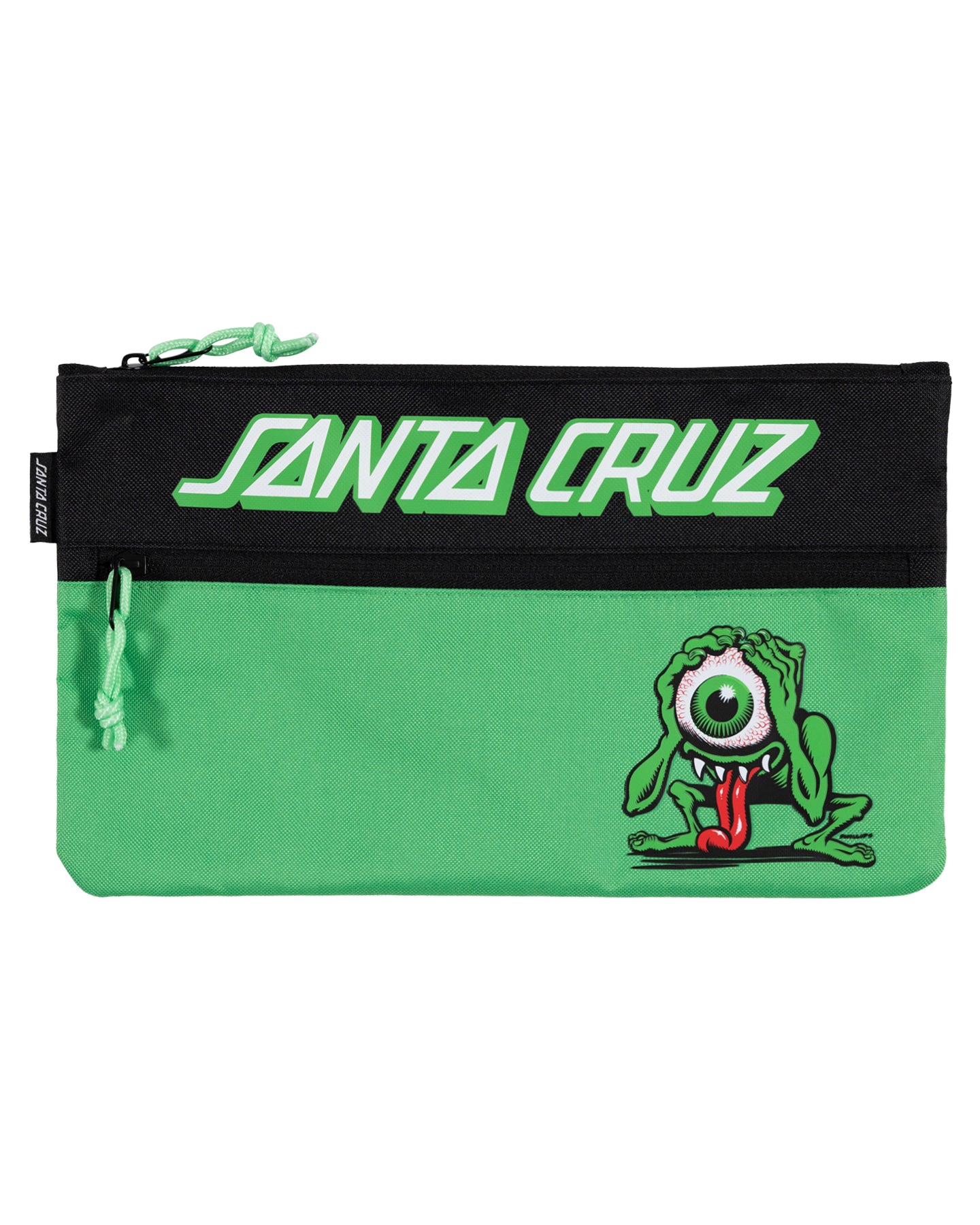 Santa Cruz Eyegore Pencil Case Light Green