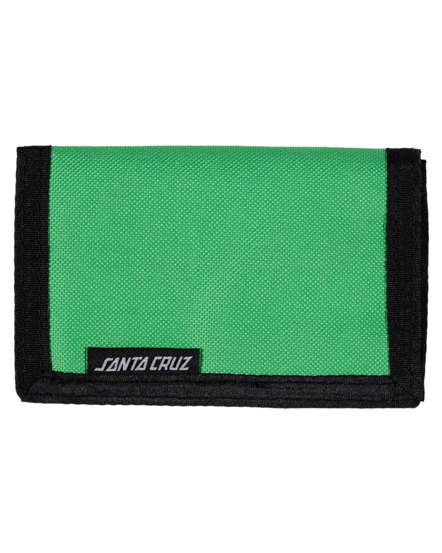Santa Cruz Eyegore Strip Velcro Wallet Light Green