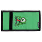Santa Cruz Eyegore Strip Velcro Wallet Light Green