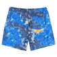 Santa Cruz Industrial Dot Mono Boardshort Blue Tie Dye