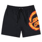 Santa Cruz Flame Ringed Dot Boardshort Black