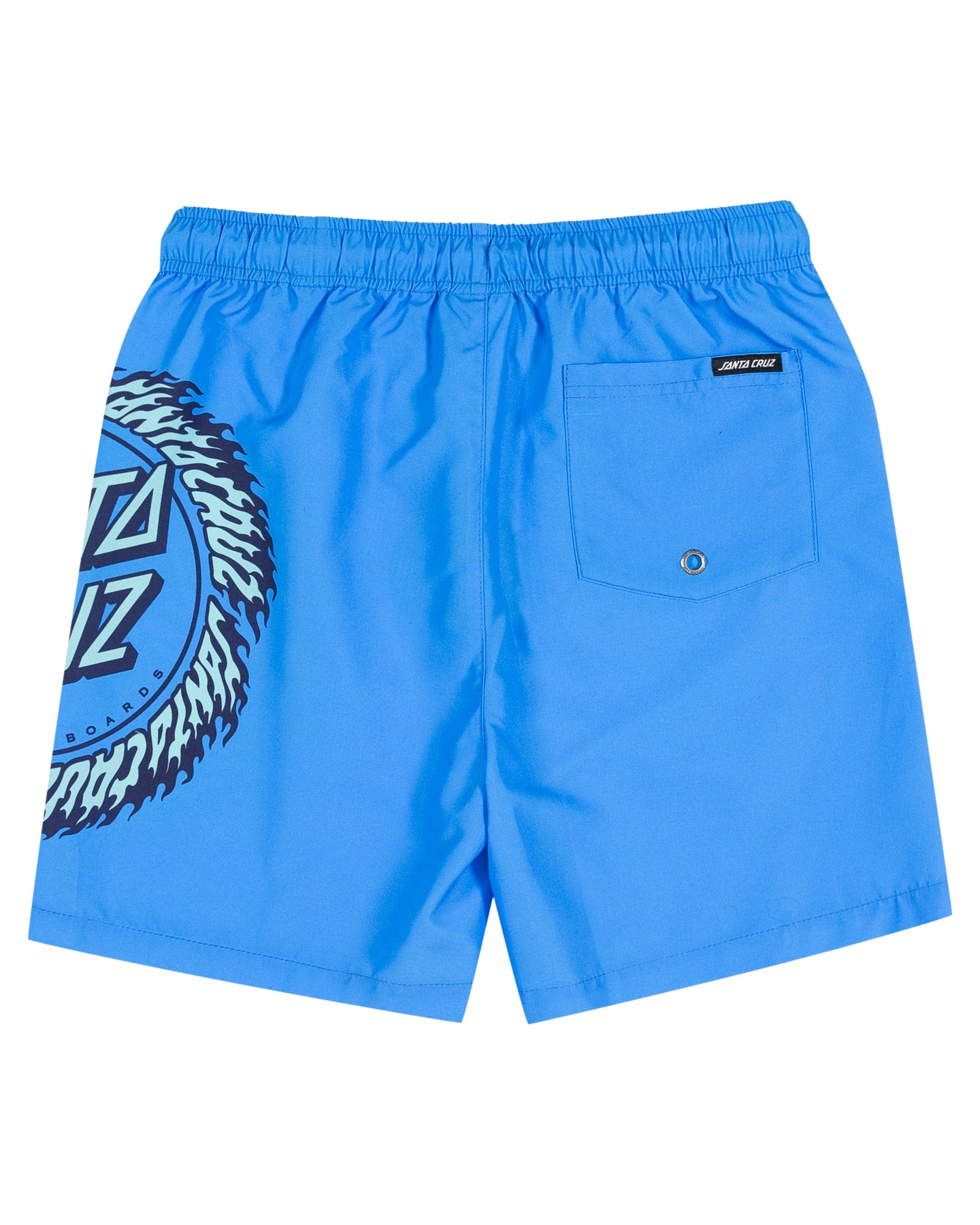 Santa Cruz Flame Ringed Dot Boardshort Blue
