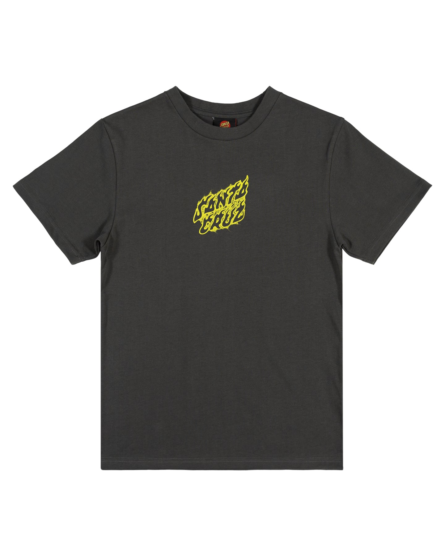 Santa Cruz Crossbone Dot Mono Centre Tee Onyx