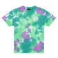 Santa Cruz Industrial Dot Mono Tee Light Green Tie Dye