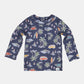 Toshi Swim Rashie Long Sleeve Surf Twilight