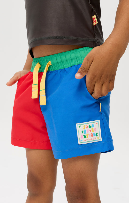 Sandcastle Rascals Rainbow Rascal Boardies