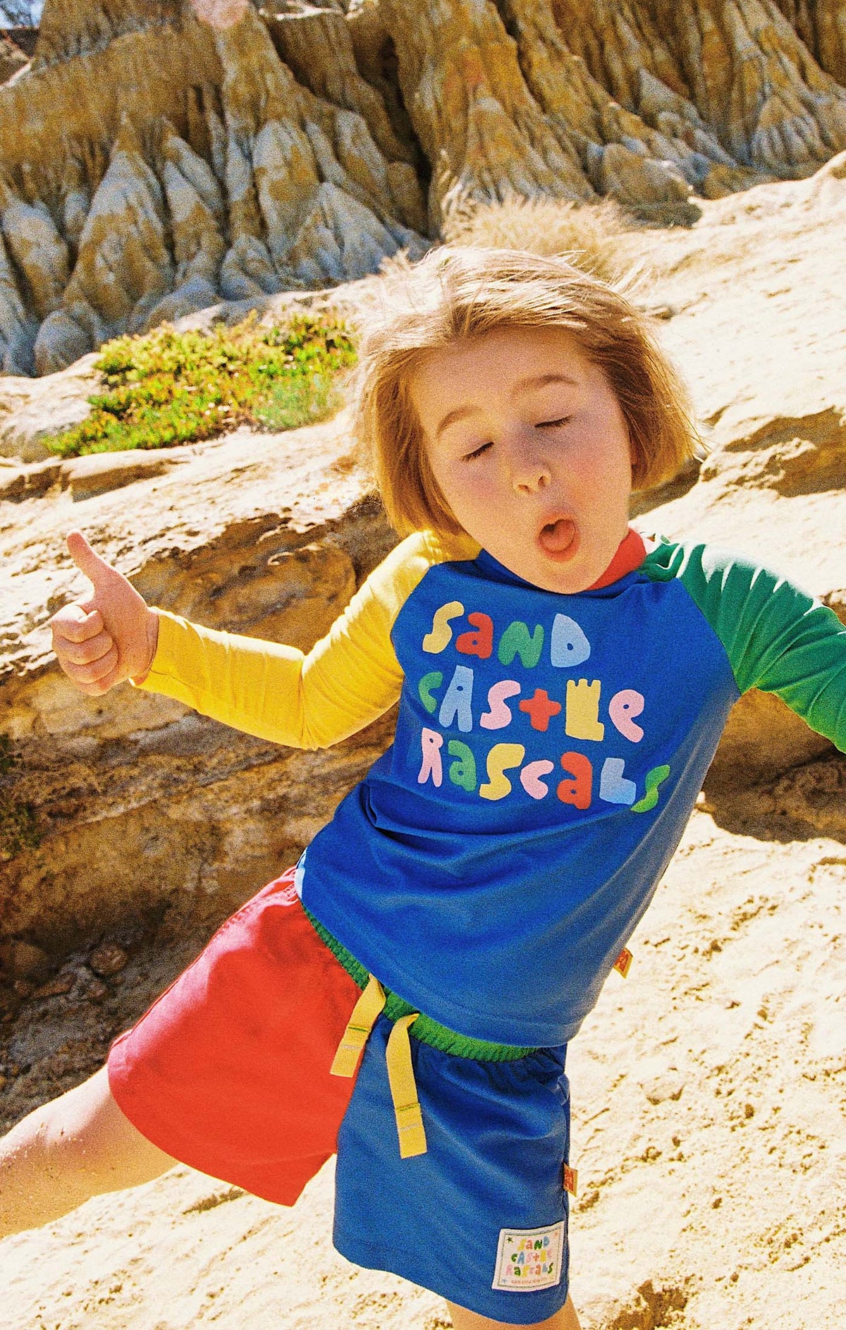 Sandcastle Rascals Rainbow Rascal Boardies