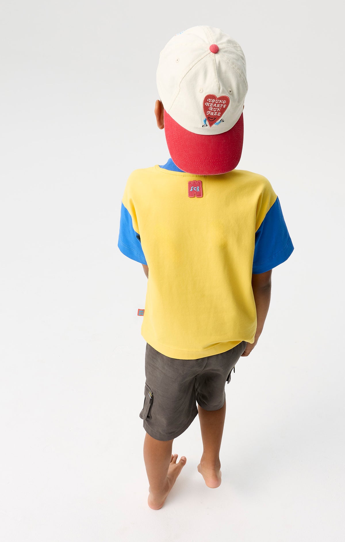 Sandcastle Rascals Stay Weird Kid Splicy Tee