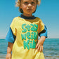 Sandcastle Rascals Stay Weird Kid Splicy Tee