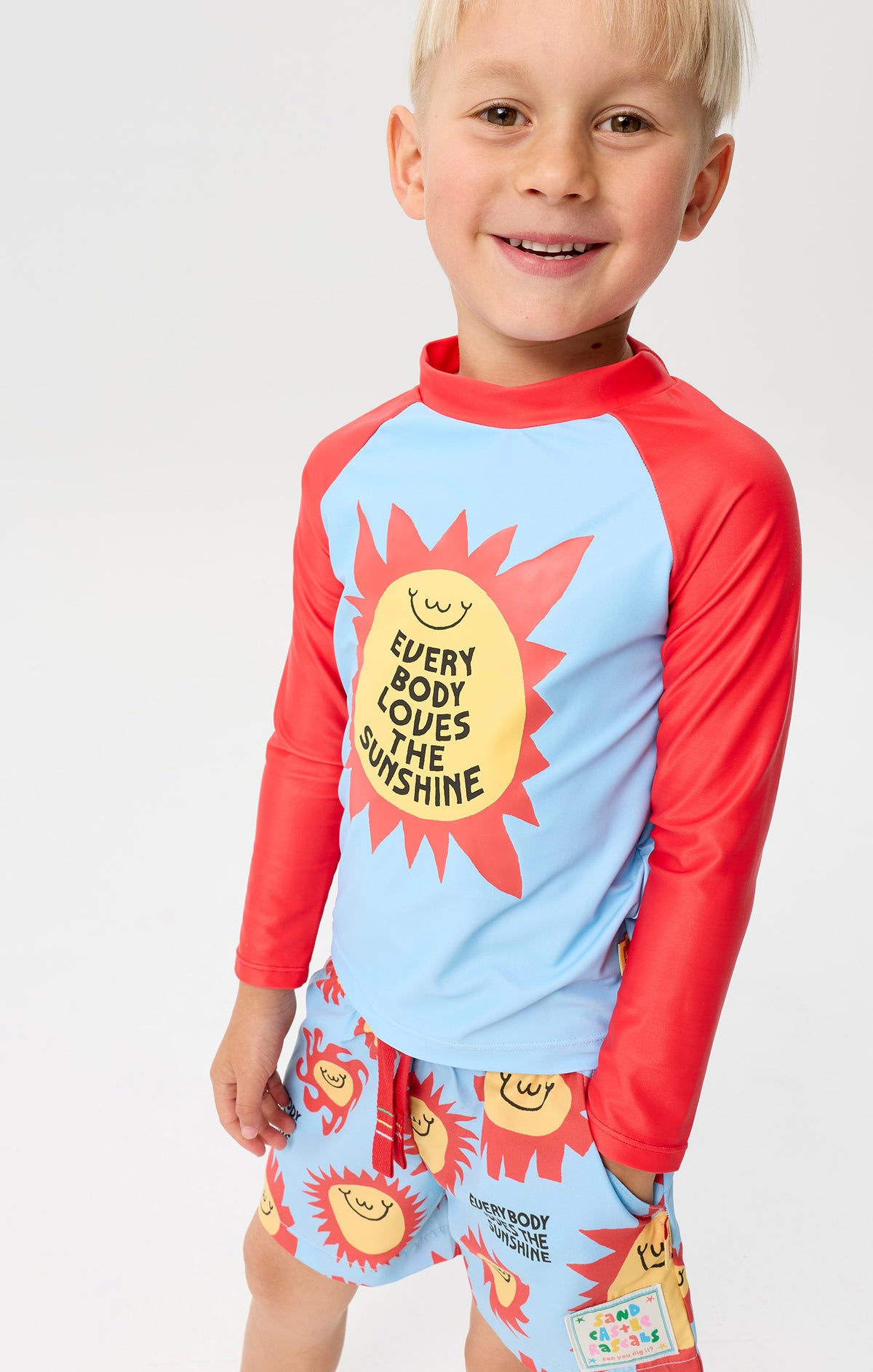 Sandcastle Rascals Love the Sunshine Rascal Boardies