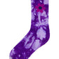 Santa Cruz Free Spirit Stack Crew Sock 2pack Pink Coral | Iris Tie Dye