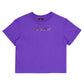 Santa Cruz Seeing Moon Dot Strip Short Sleeve Tee Iris
