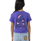 Santa Cruz Seeing Moon Dot Strip Short Sleeve Tee Iris