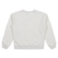Santa Cruz Collegiate Strip Front Sweater White Marle