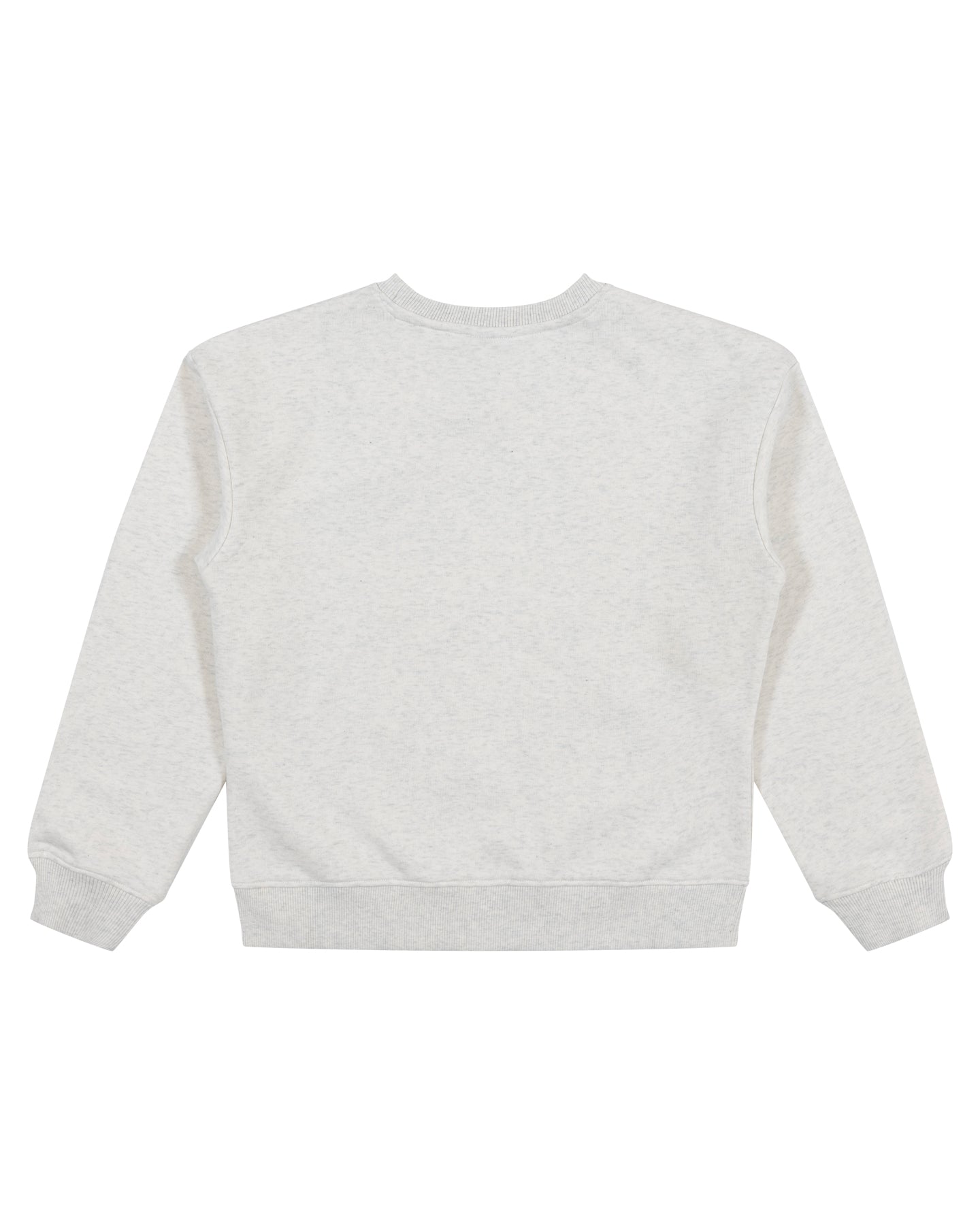 Santa Cruz Collegiate Strip Front Sweater White Marle