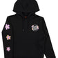 Santa Cruz Os Blooming Stack Dot Chest Hoodie Black