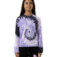 Santa Cruz Opus Dot Centre Long Sleeve Tee Pink Tie Dye