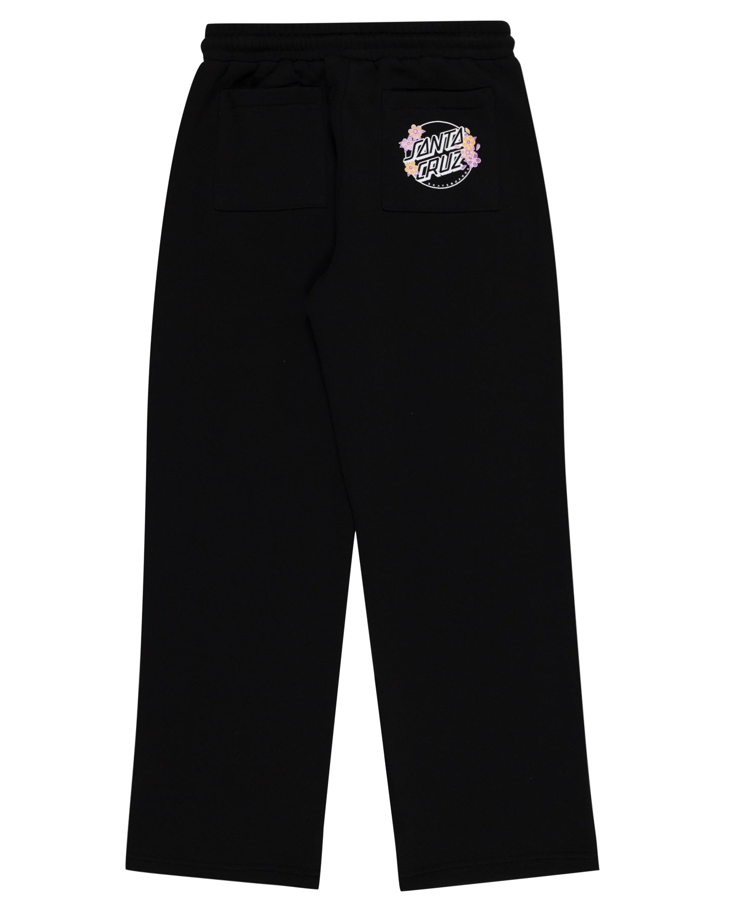 Santa Cruz Blooming Stack Dot Track Pants Black