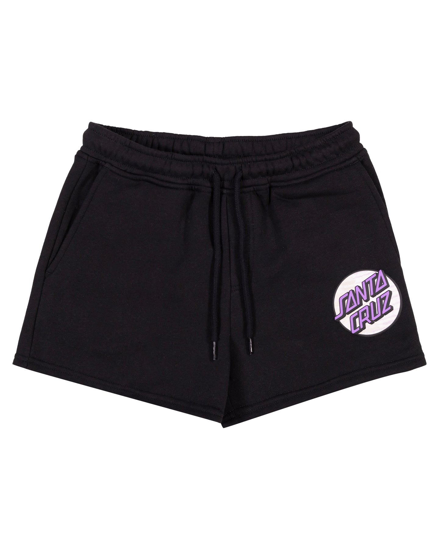 Santa Cruz Other Tie Dye Dot Track Shorts Black