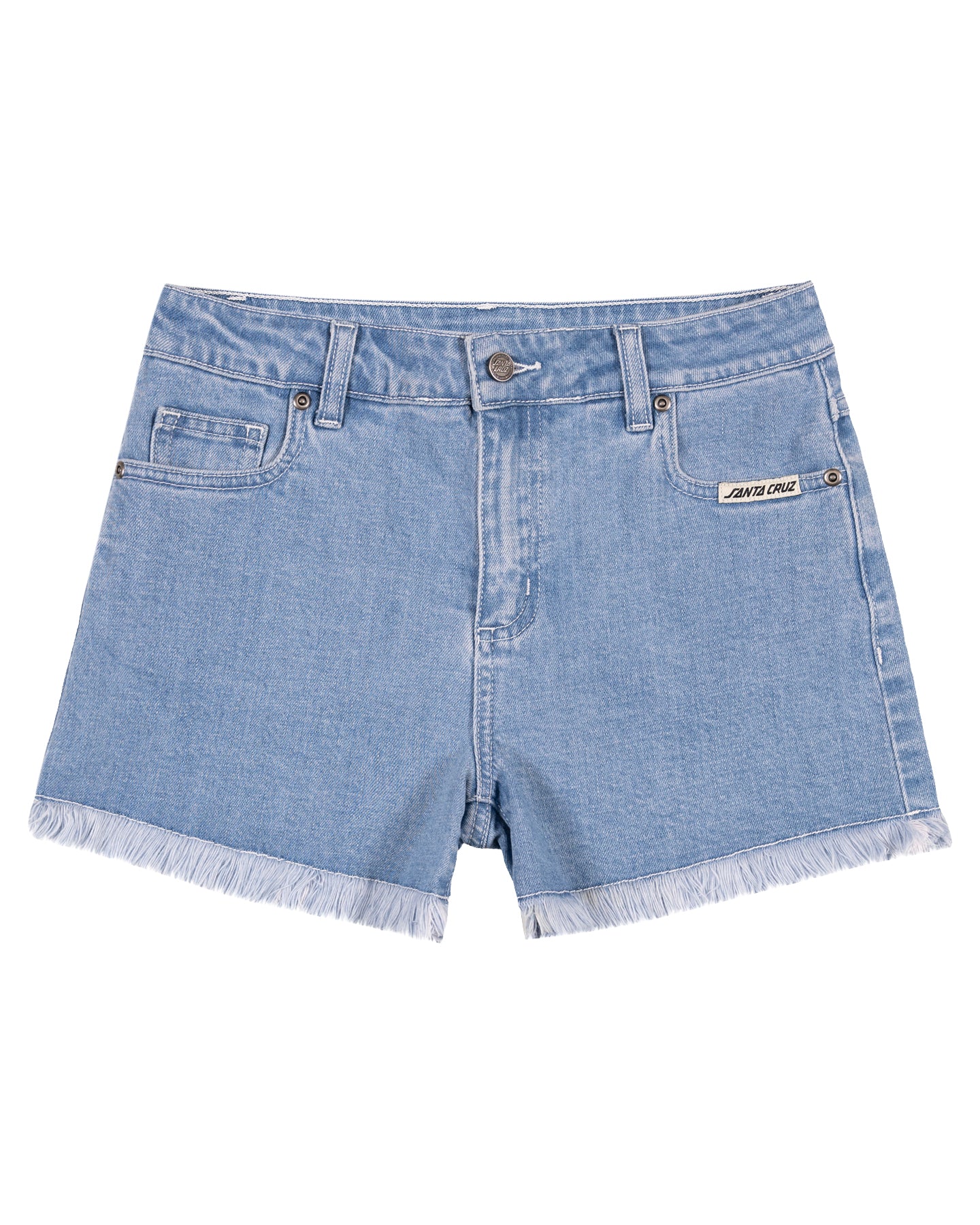 Santa Cruz Other Dot Denim Shorts Mid Blue