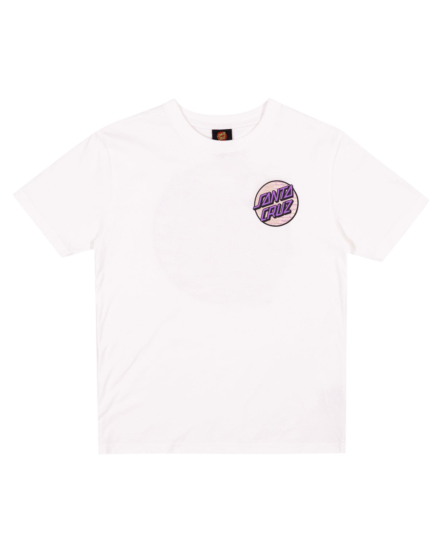 Santa Cruz Other Tie Dye Dot Oversized Tee White