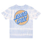 Santa Cruz Other Dot Oversized Tee Blue Aura Tie Dye