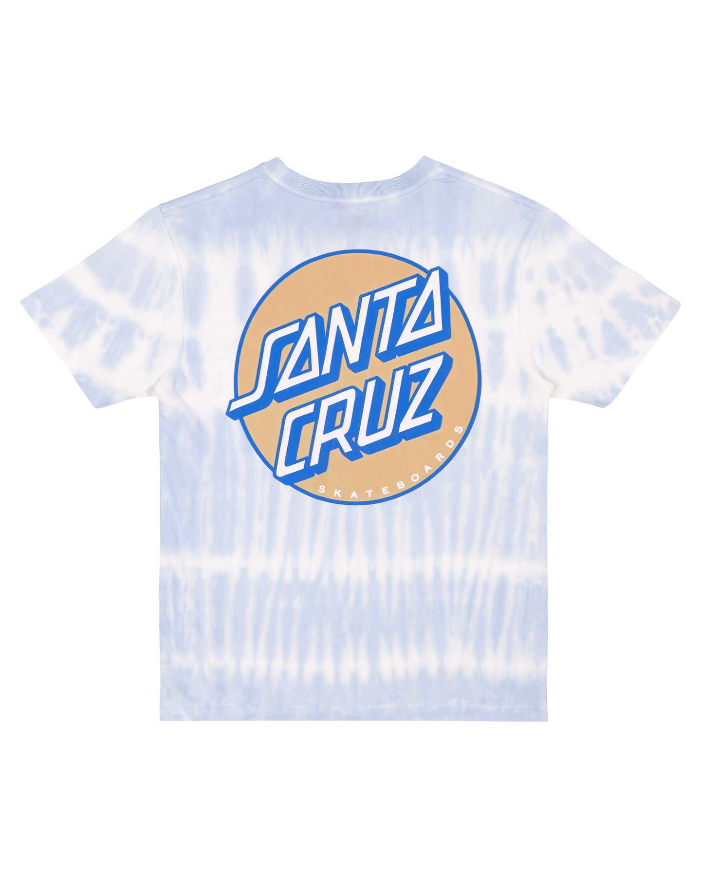 Santa Cruz Other Dot Oversized Tee Blue Aura Tie Dye
