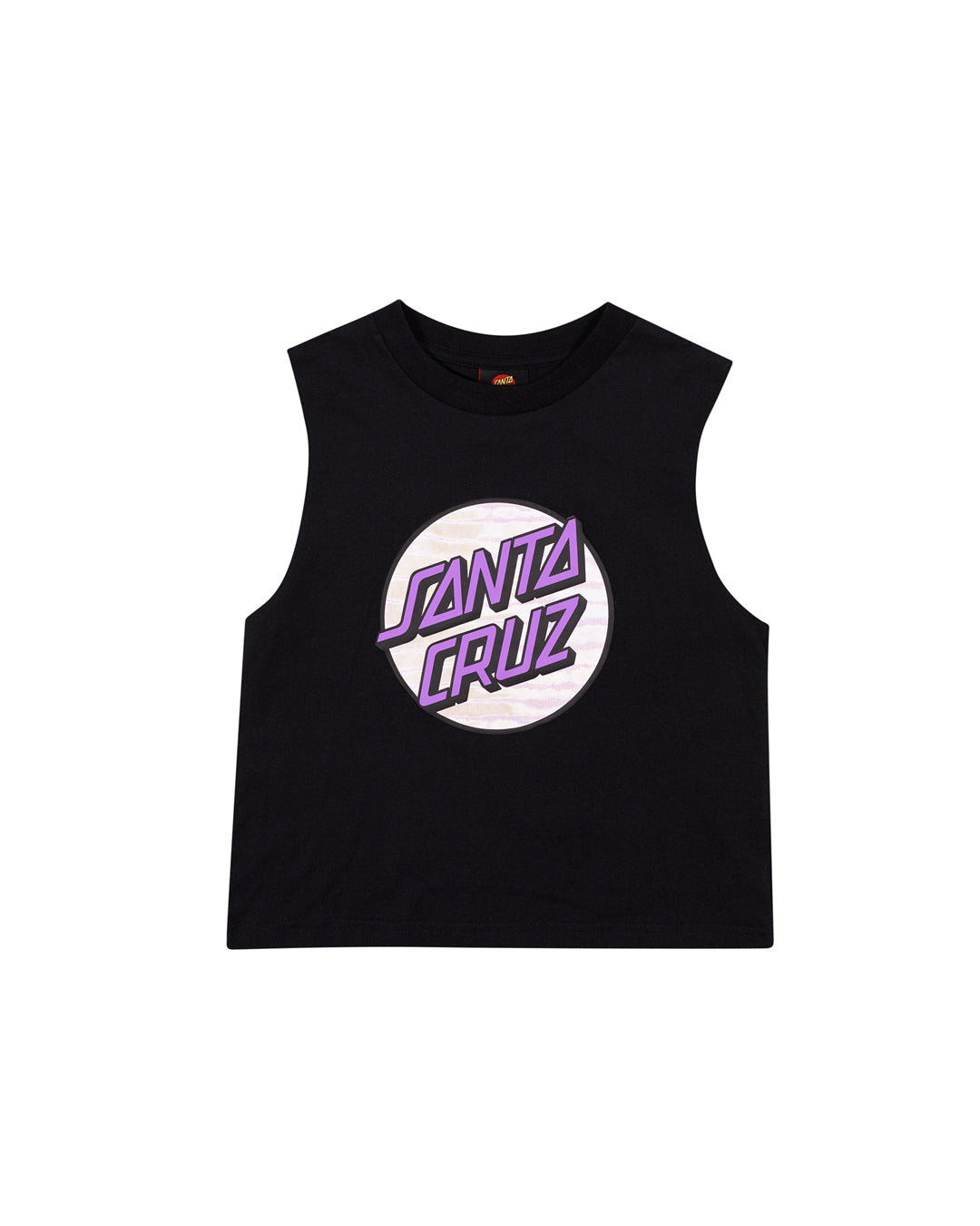 Santa Cruz Other Tie Dye Dot Muscle Black