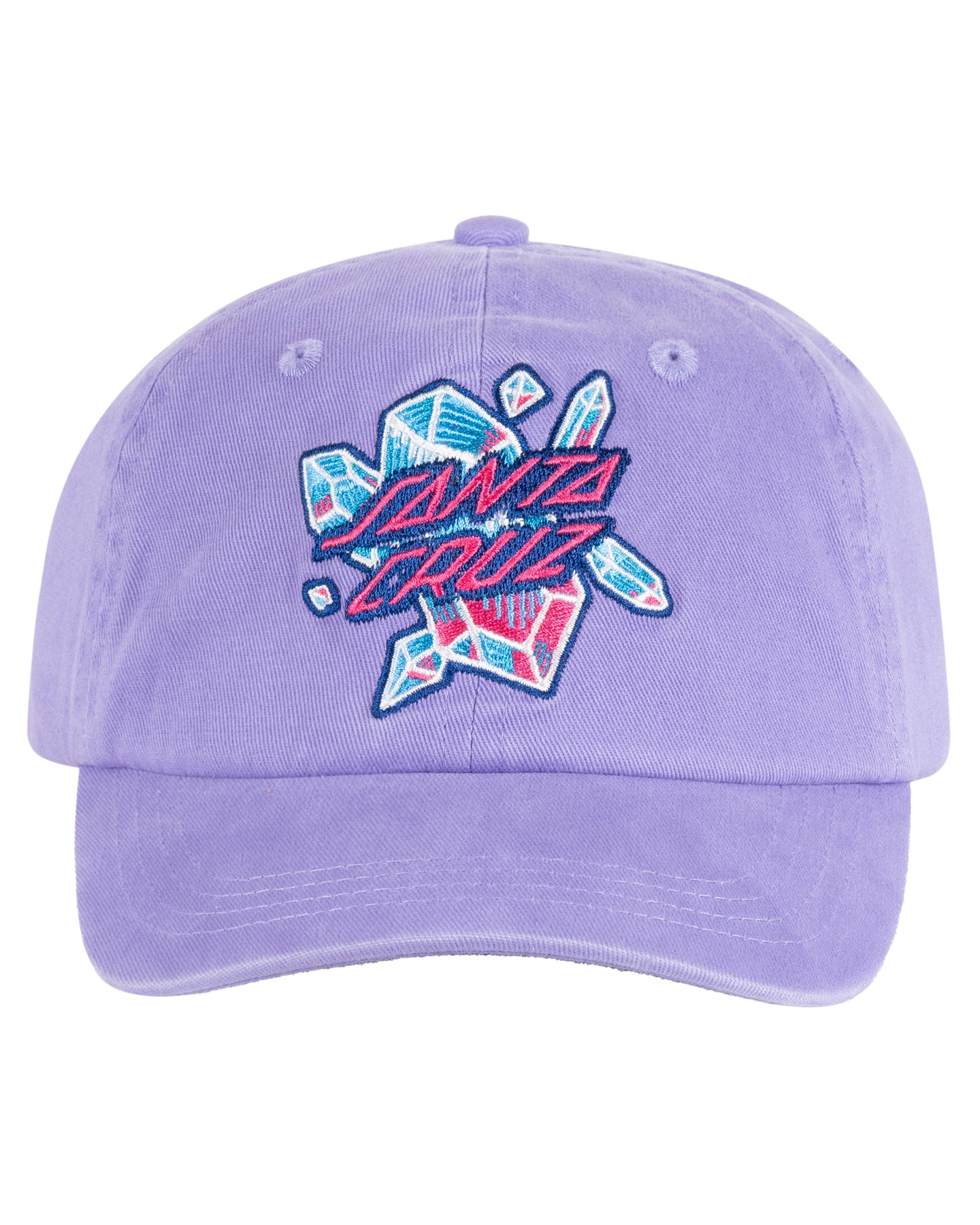 Santa Cruz Crystal Stack Dad Cap Lavender