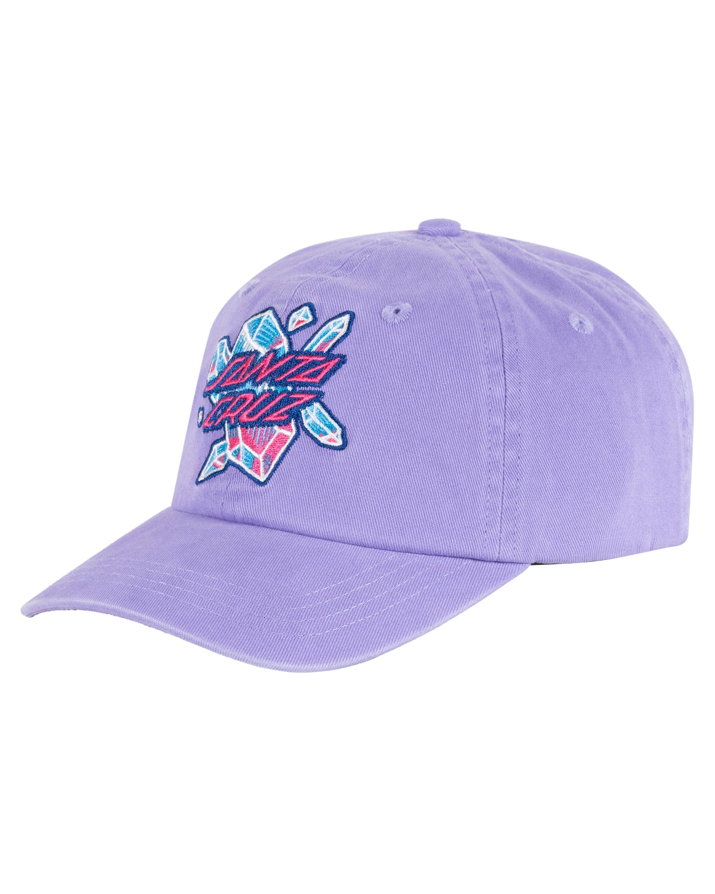 Santa Cruz Crystal Stack Dad Cap Lavender