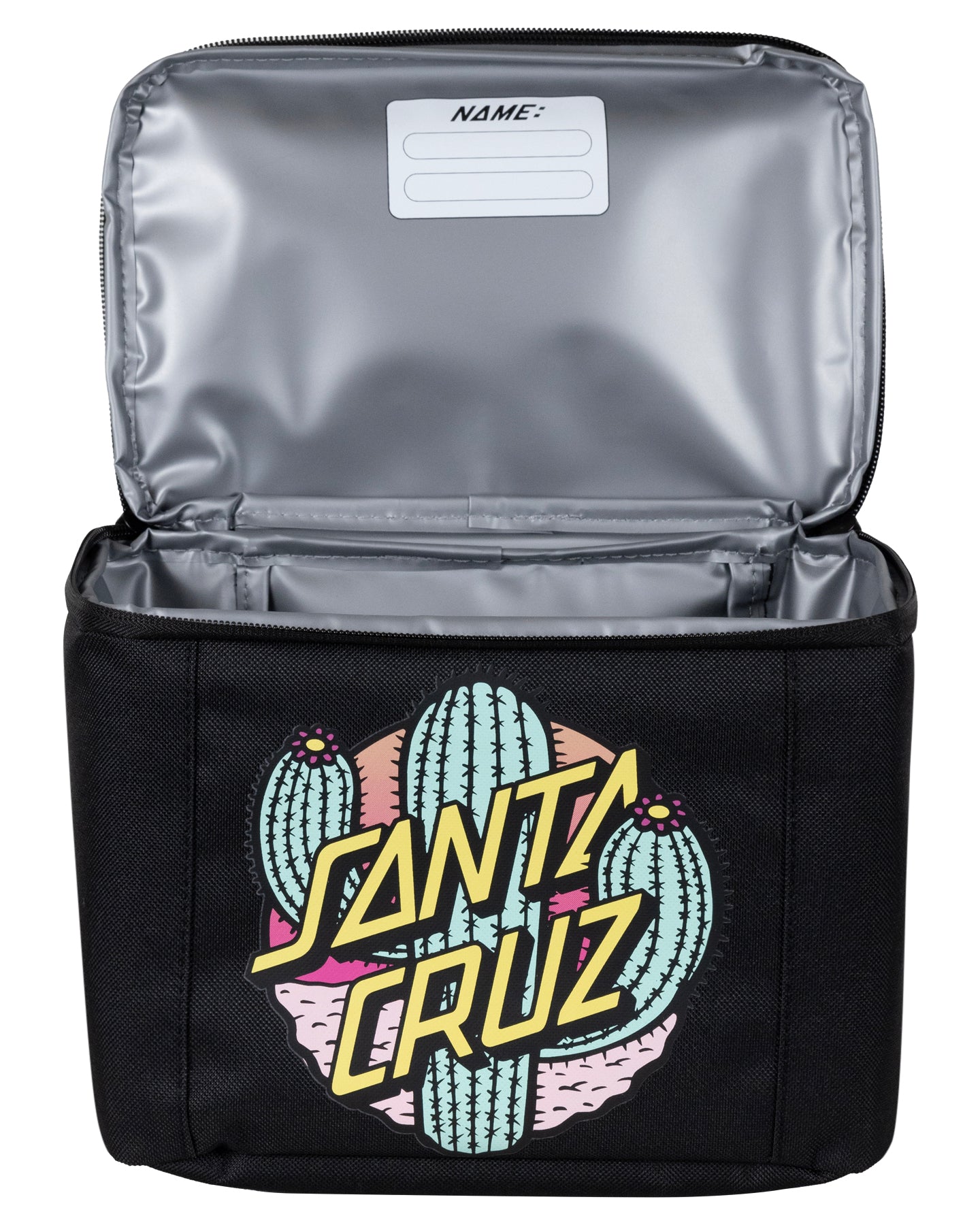 Santa Cruz Cactus Dot Lunchbox Black