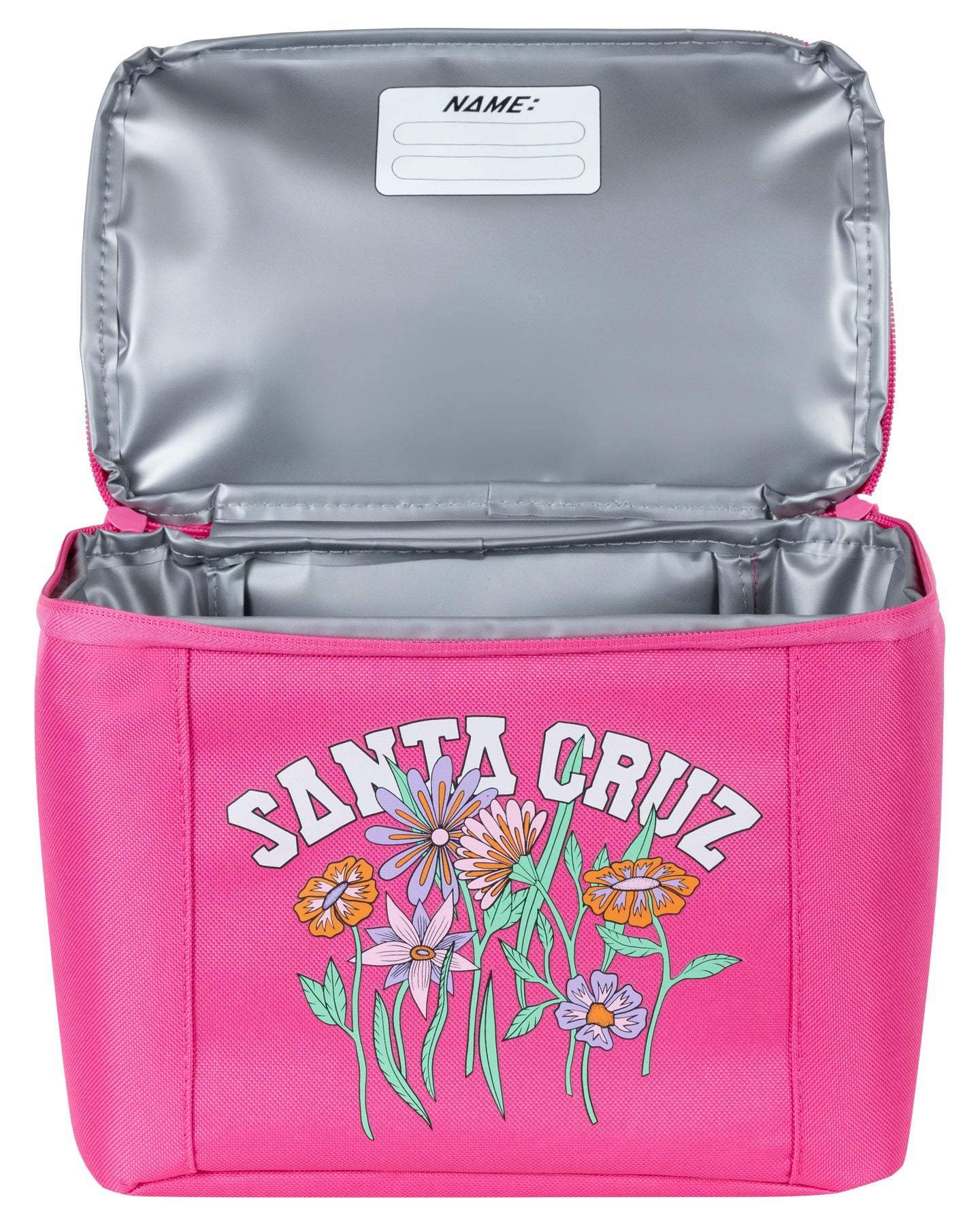Santa Cruz Field Strip Lunchbox Pink
