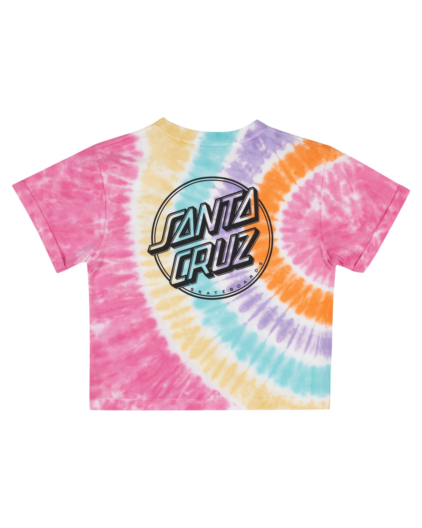 Santa Cruz Contra Dot Mono Tee Multi Tie Dye