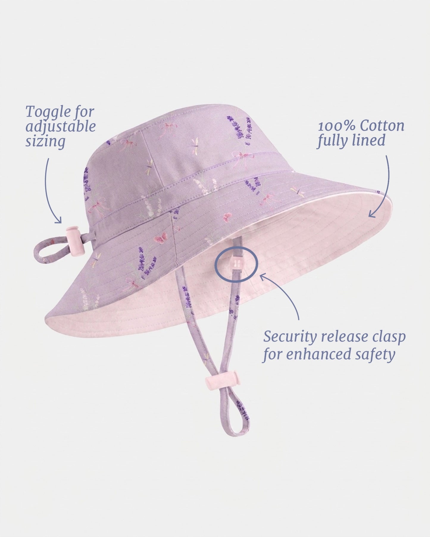 Toshi Sunhat Arcadia Amethyst