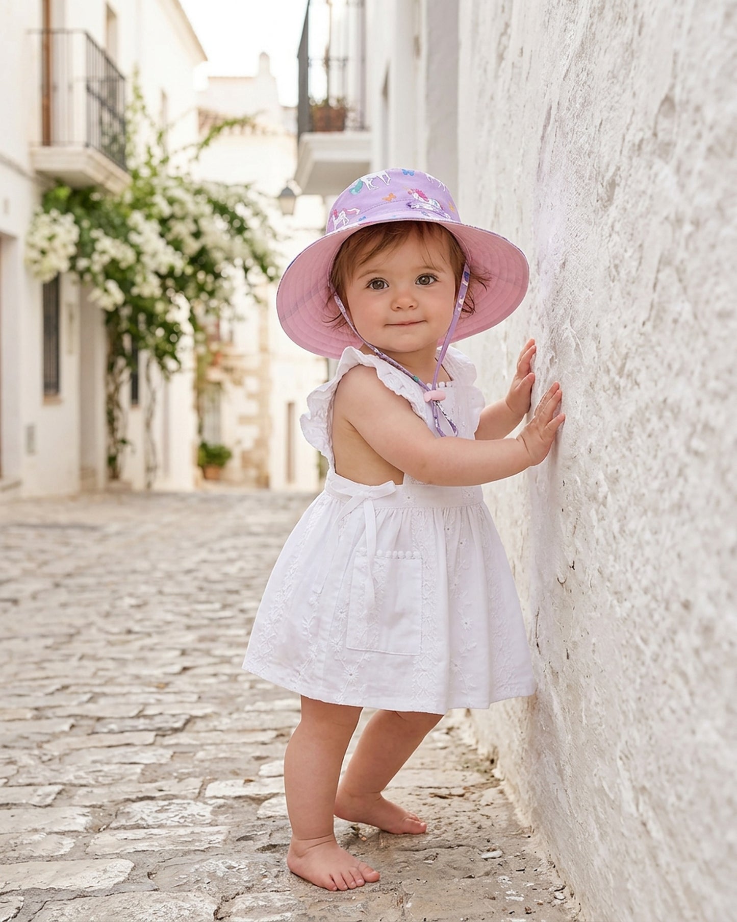 Toshi Sunhat Arcadia Unicorn Lilac