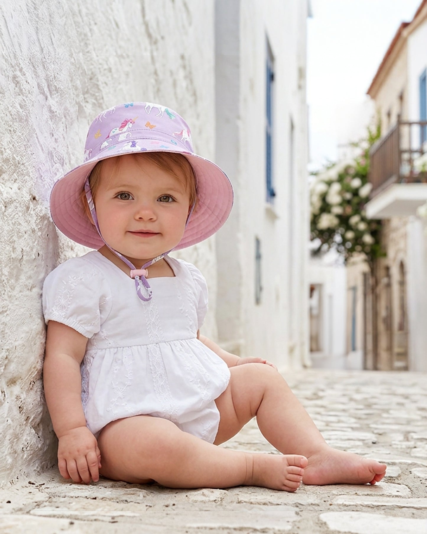 Toshi Sunhat Arcadia Unicorn Lilac