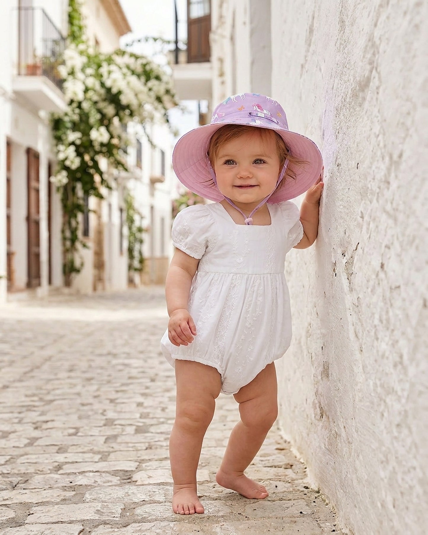 Toshi Sunhat Arcadia Unicorn Lilac