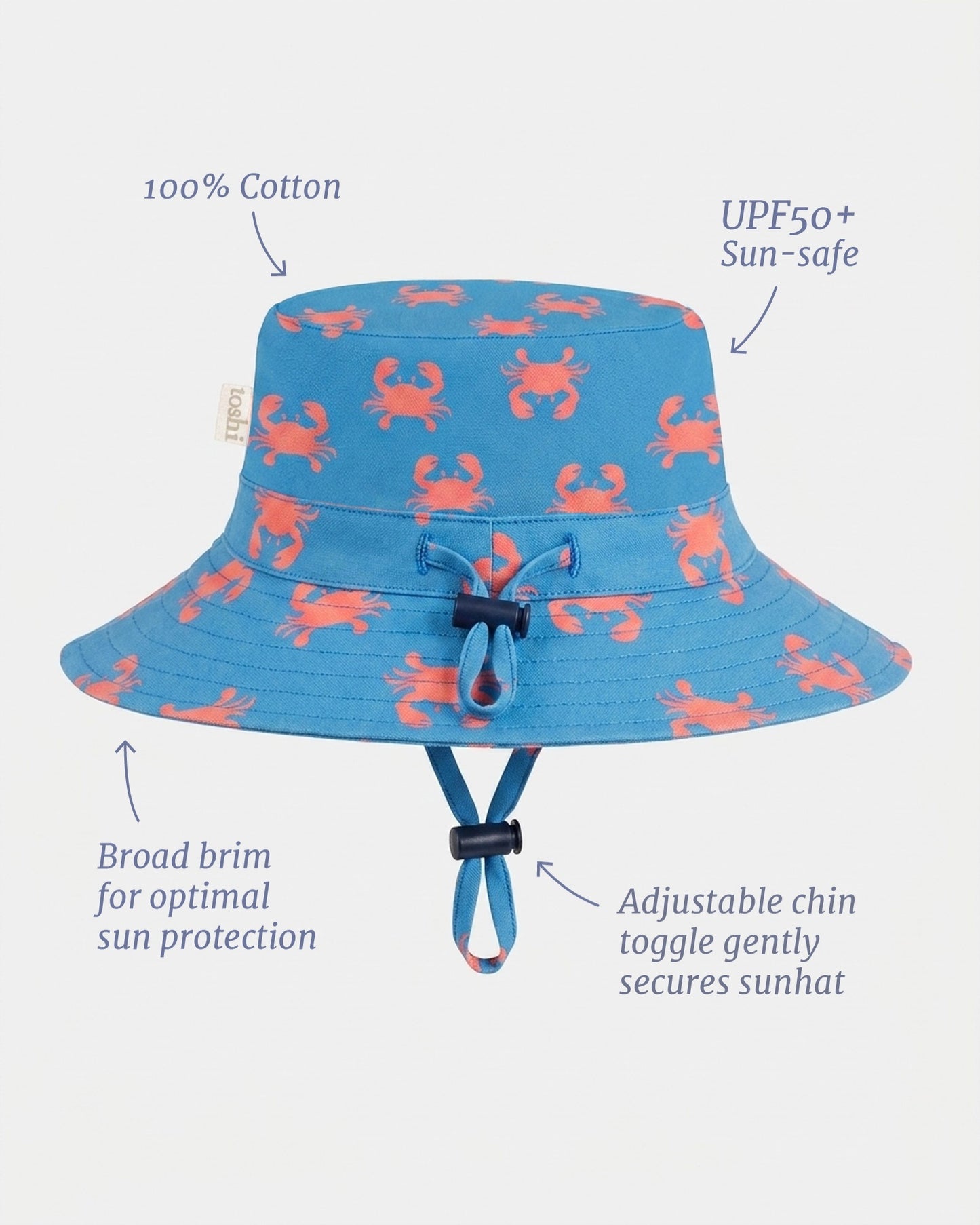 Toshi Sunhat Tide Mud Crabs