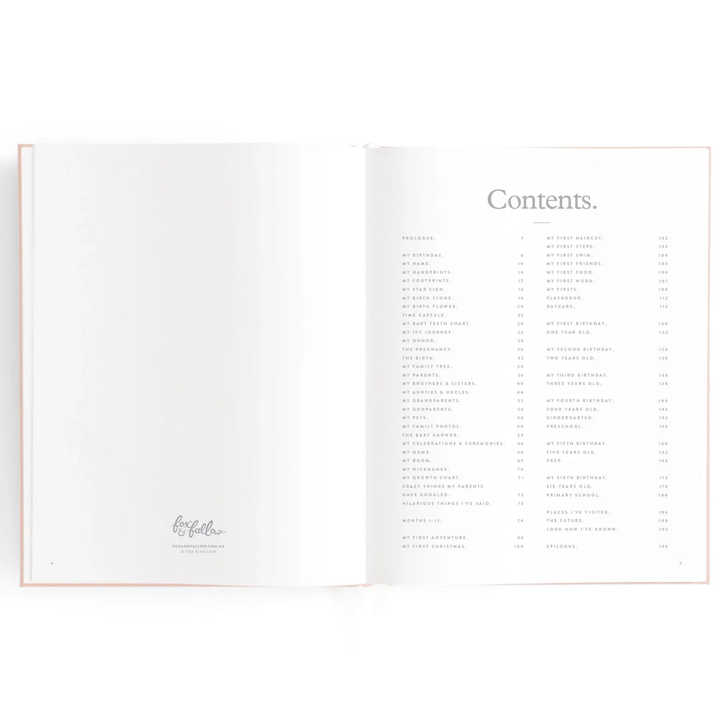 Baby Book Rose - 3rd Edition
