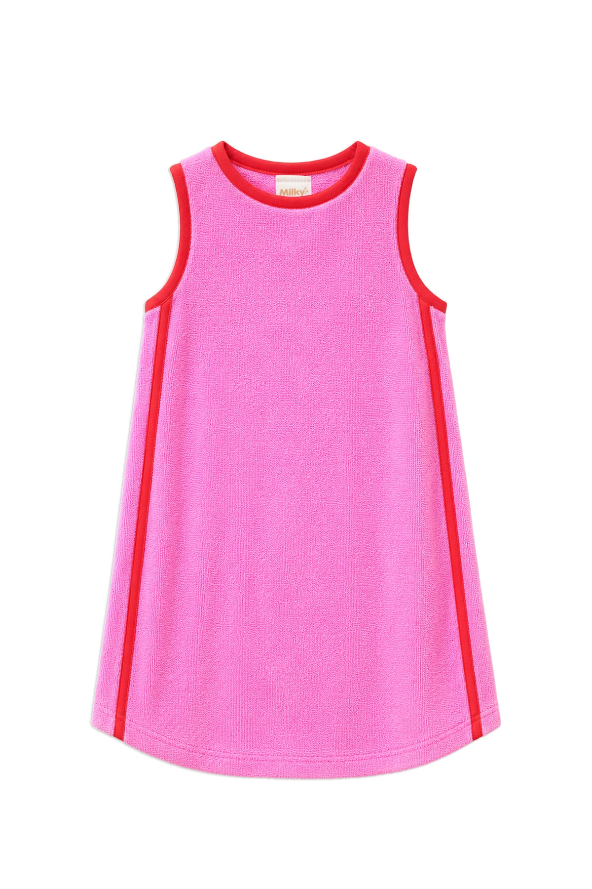 Milky Starburst Terry Towelling Dress