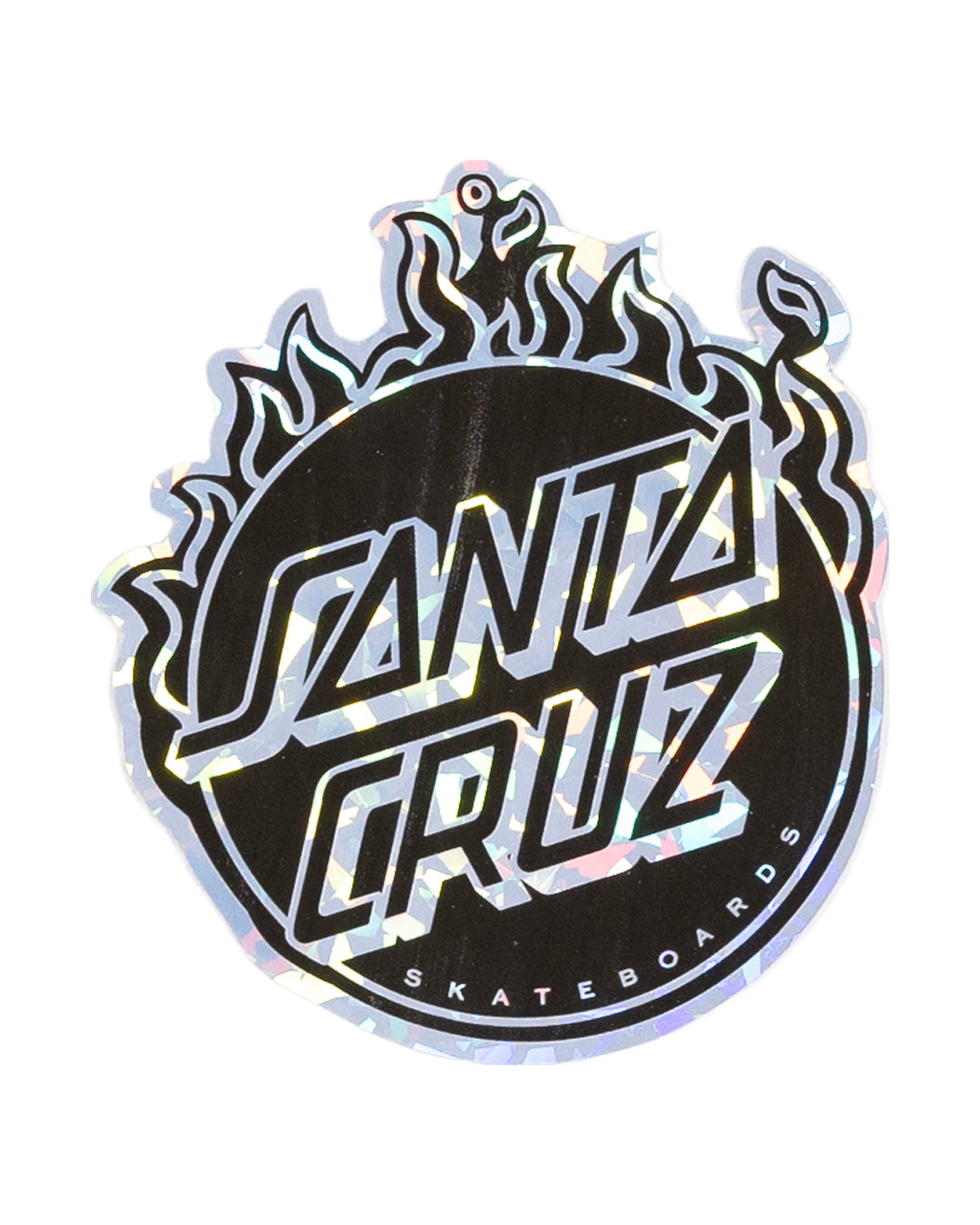 Santa Cruz Minimal Burnt Opus Holo Sticker