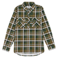 Swanndri Kid's Egmont Shirt Half Placket Olivegrove