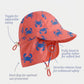 Toshi Swim Flap Cap Pirate Mud Crabs