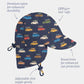 Toshi Swim Flap Cap Pirate Wave Buggies