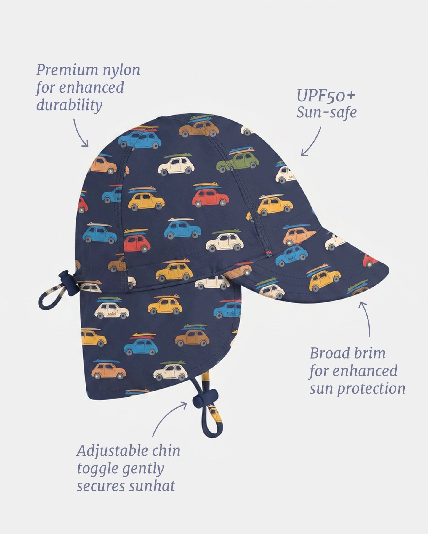 Toshi Swim Flap Cap Pirate Wave Buggies